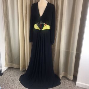 Dress by T bags Black Yellow Dress